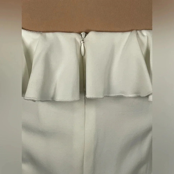 French Connection Whisper‎ Ruffle Square Neck Dress New Size 6 - Picture 8 of 14